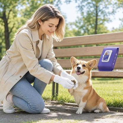 Rokavice za čiščenje hišnih ljubljenčkov | PET