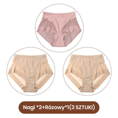 🔥Kúpte 2 a získajte 1 zadarmo🔥Dámska bezšvová sada tvarovacích nohavičiek s vysokým pásom