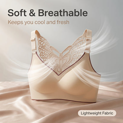🎁Ponuka: 50% zľava🤍Jednodielna podprsenka s otvoreným chrbtom｜Bezšvový a pohodlný strih pre priliehavé oblečenie🦋🌿