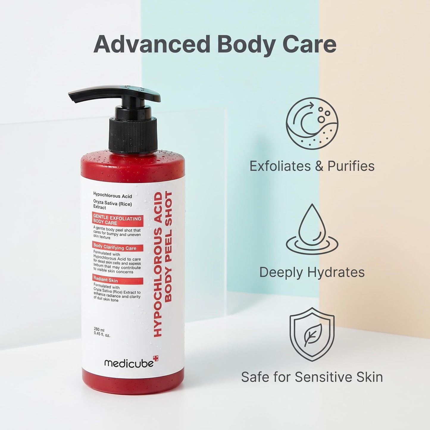Časovo obmedzená 50% zľava 💧 Mierne kyslé exfoliačné telové mlieko na báze ryže, jemný zázrak na redukciu kožných príznakov pri keratóze pilaris 🍚