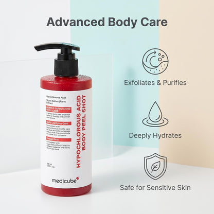 Časovo obmedzená 50% zľava 💧 Mierne kyslé exfoliačné telové mlieko na báze ryže, jemný zázrak na redukciu kožných príznakov pri keratóze pilaris 🍚