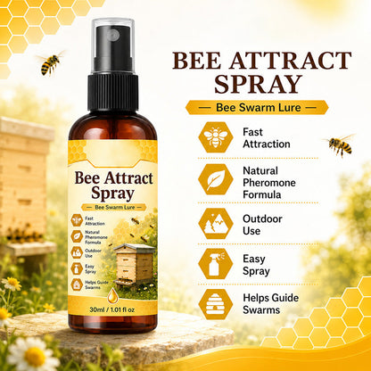 Časovo obmedzená ponuka 🐝 Prírodný feromónový sprej na prilákanie včiel - rýchlo priláka roje do včelínov, sadov a vonkajších lákadiel na včely 🍯🌿