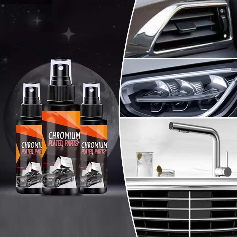 Časovo obmedzená zľava 🚗 Leštidlo na chrómované kovy | Odstraňuje oxidovanú hrdzu a rozjasňuje 🔧
