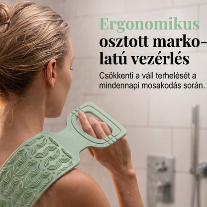 Dvostranska silikonska trak za umivanje hrbta | KELVO