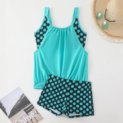 👙 Ženske dvodelne kopalke s pikami – Elegantne in udobne poletne obleke! Genfien