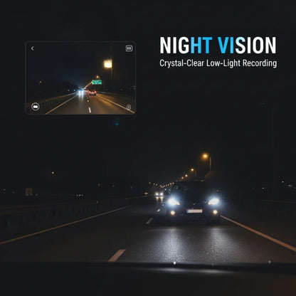 📷 Palubná kamera 1080P Full HD – Wi-Fi, nočné videnie a G-senzor | Autokamera, dôkaz pri nehode 🚗🌙📡