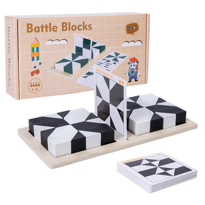 🧩 ČIERNO-BIELE MONTESSORI PUZZLE | | Veková skupina 3–8 rokov | Na rozvoj priestorovej logiky📚