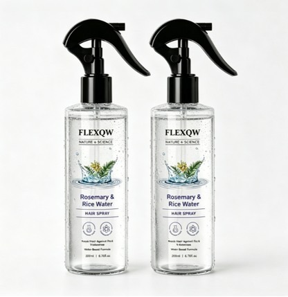 🌿Časno omejen 50 % popust💧 Lak za lase z rožmarinom in riževo vodo - krepi lasne korenine, zmanjšuje izpadanje las in hrani vaše lase!
