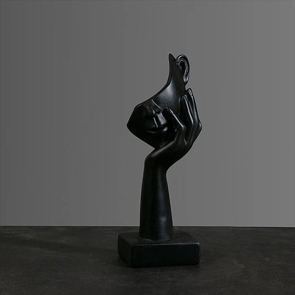Minimalistická abstraktná figurálna socha
