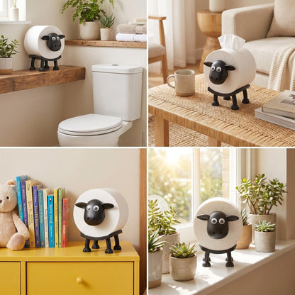 🚽Držiak na ovčie vreckovky vytlačený 3D tlačou - riešenie na uskladnenie na podlahe bez vŕtania♻️