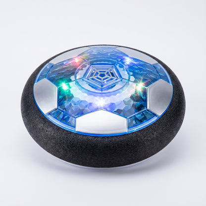 Plávajúca futbalová lopta pre deti s ochrannou penovou výplňou a farebnými LED svetielkami, na použitie v interiéri aj exteriéri, od 3 rokov