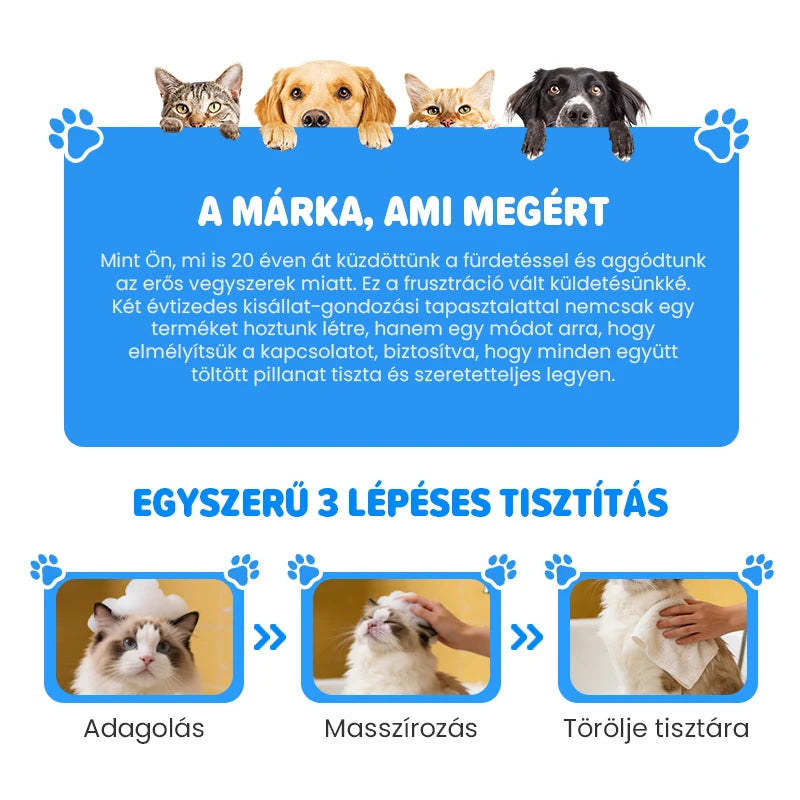 Rastlinska dezodorantna pena za živali | MIVIA