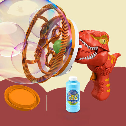 🎁 Elektrický reťazový stroj na fúkanie veľkých bublín – Neustále kúzlo, úžasná podívaná 🌿🦖