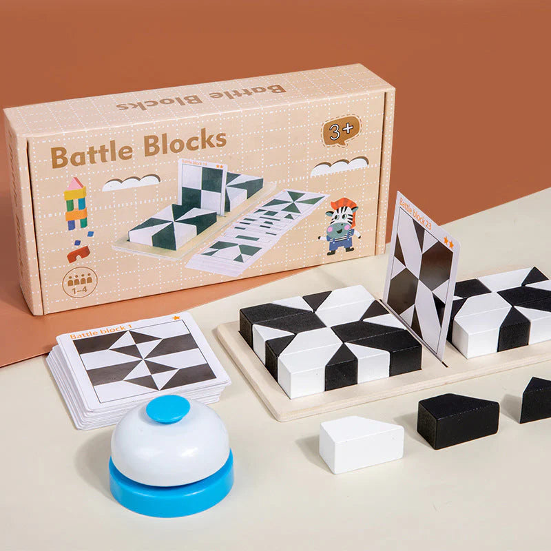 🧩 ČIERNO-BIELE MONTESSORI PUZZLE | | Veková skupina 3–8 rokov | Na rozvoj priestorovej logiky📚