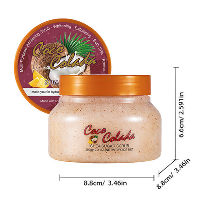 Časovo obmedzená ponuka 🧴 Kurkumový cukrový telový peeling | Jemne exfoliuje a rozjasňuje pokožku 🧖‍♀️