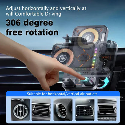 ⚡Nový bezdrôtový držiak do auta s funkciou rýchleho nabíjania