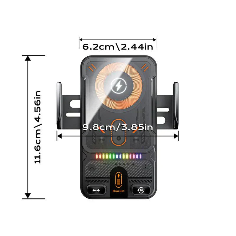 ⚡Nový bezdrôtový držiak do auta s funkciou rýchleho nabíjania