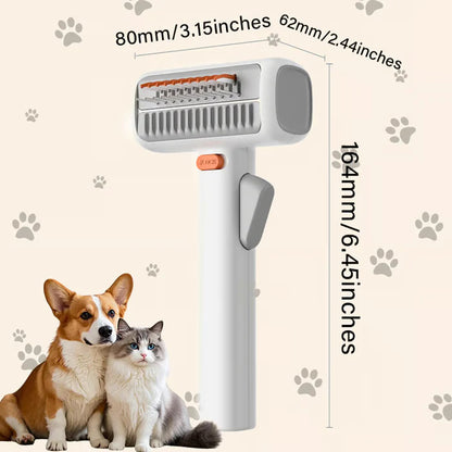😺🐶 Hrebeň pre zvieratá a hrebeň na starostlivosť 2 v 1🐾