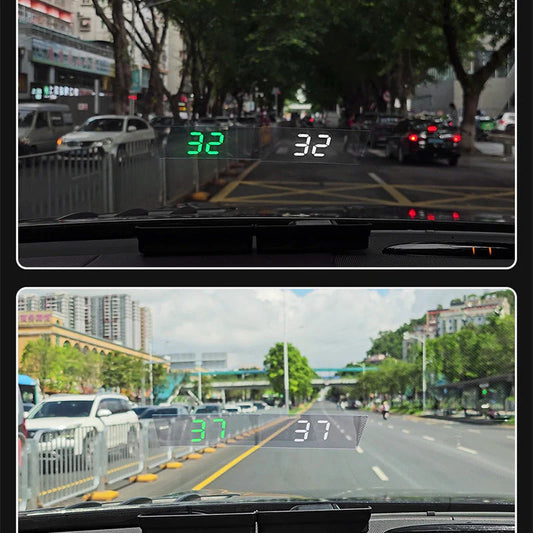 🚗GPS a Beidou duálny HUD head-up displej | Zobrazuje rýchlosť vozidla bez toho, aby ste sa museli pozerať dole🌿
