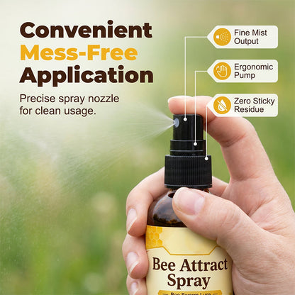 Časovo obmedzená ponuka 🐝 Prírodný feromónový sprej na prilákanie včiel - rýchlo priláka roje do včelínov, sadov a vonkajších lákadiel na včely 🍯🌿
