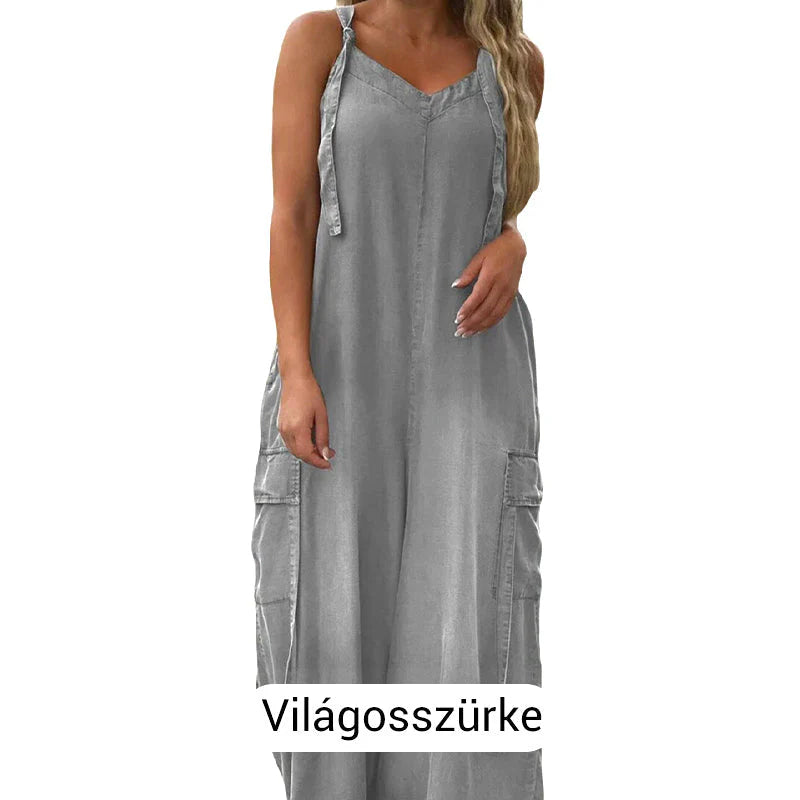 👗Dámske voľné nohavice s širokými nohavicami a vreckami