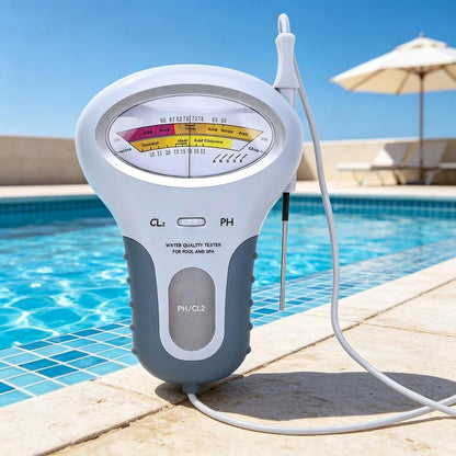 🔬💧 Meradlo pH a chlóru Cl₂ – 50 % ZĽAVA! Presné meranie pH a chlóru v bazéne – jednoduché, rýchle a spoľahlivé. 🔥🏊
