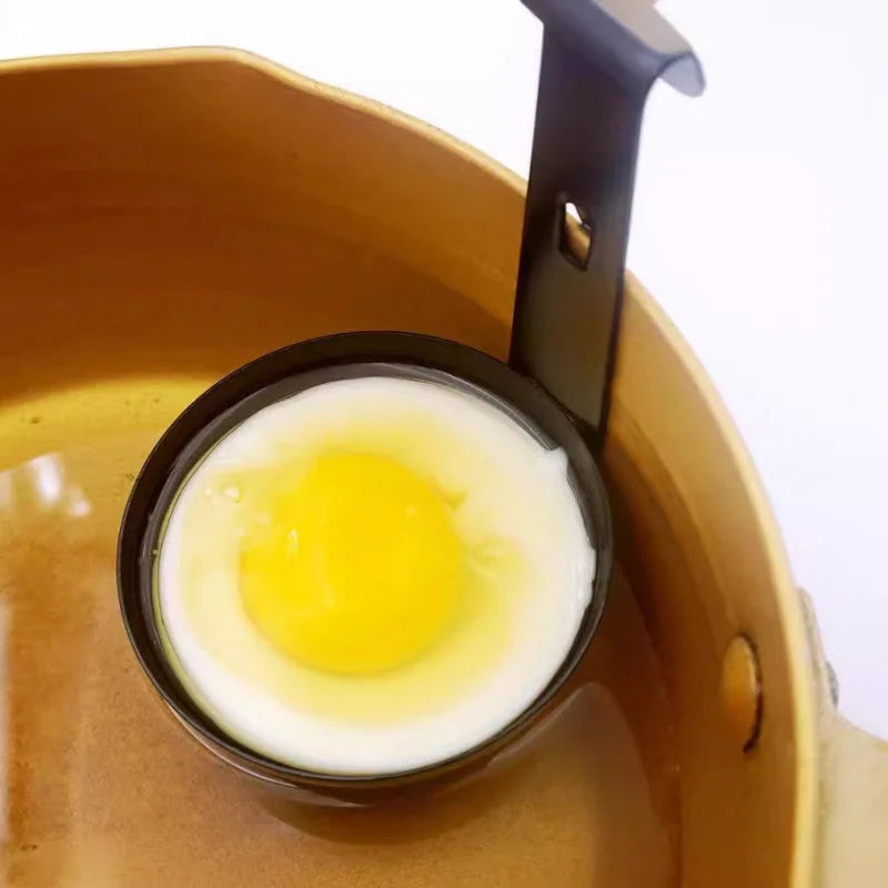 🍲Časno omejen 50 % popust🥚Parnik za jajca z obešenim robom, gospodinjski kuhalnik mehko kuhanih jajc s premazom proti prijemanju/majhna posoda