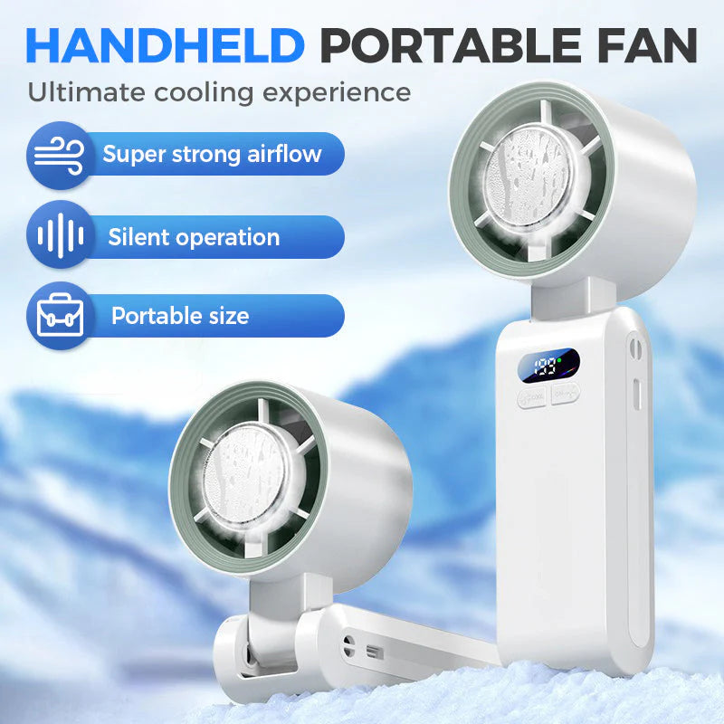❄️ZĽAVA!💨 Prenosný ventilátor s rozprašovaním vody – 3 nastavenia rýchlosti, chladenie rozprašovaním – Platba pri doručení ⚡✅