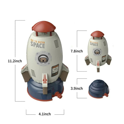 Časovo obmedzená zľava 🚀 Vodná hračka s raketovým otáčaním｜Vodná hračka v letnej záhrade, nevyhnutná pre rodičov aj deti💦🌞
