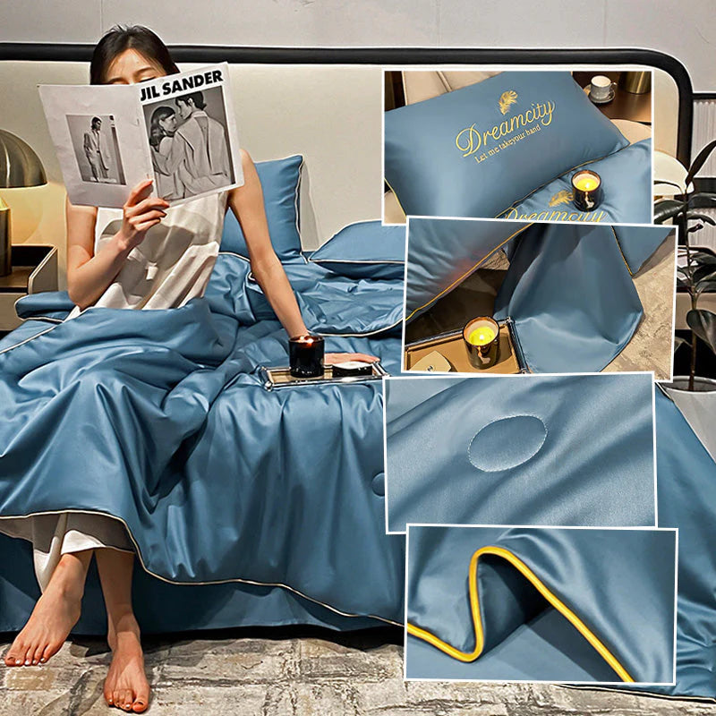☁️ Spi, ako keby si ležal na oblakoch | 🛏️2026 – nová sada posteľnej bielizne s inovatívnou technológiou | Prateľná a priedušná 💤