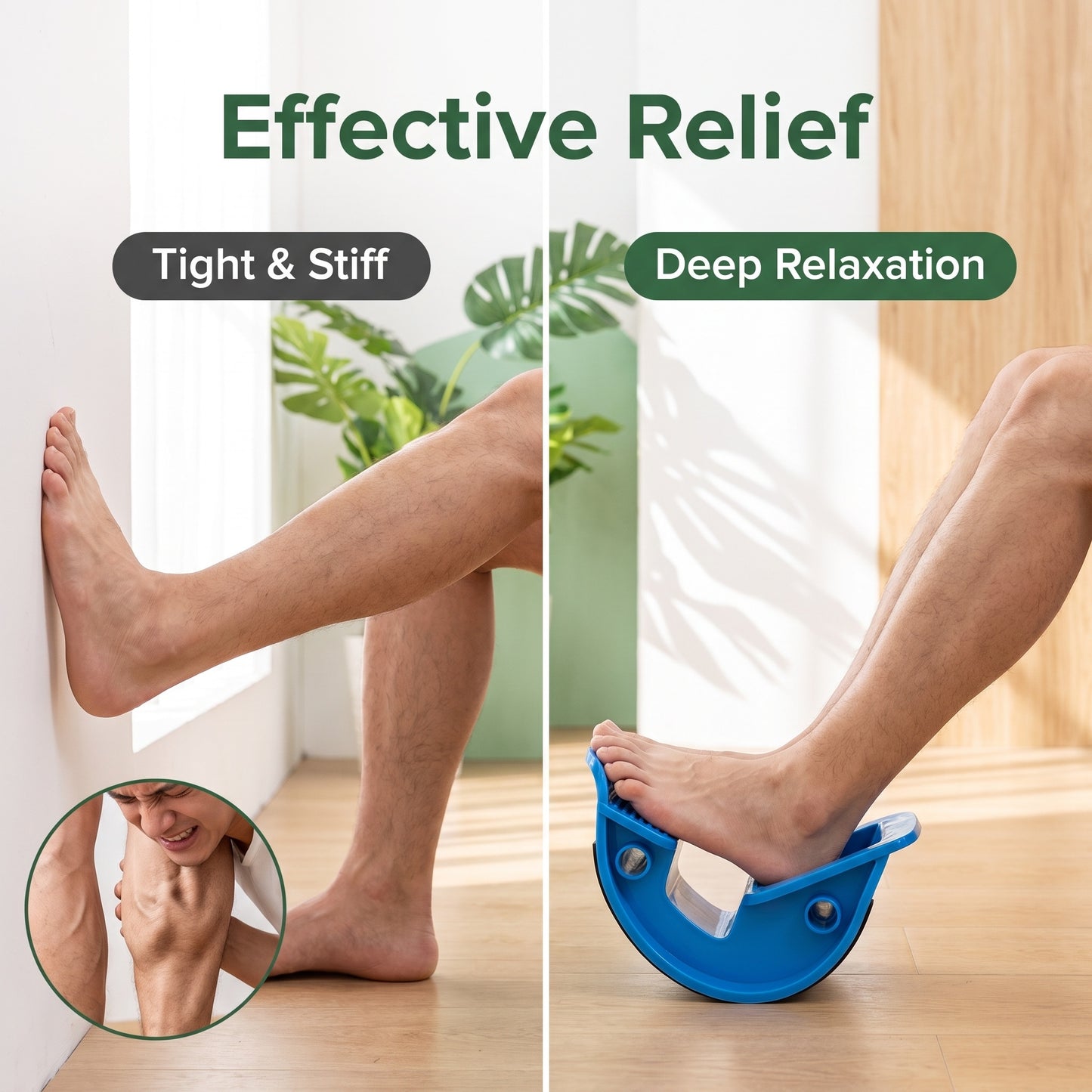 Časno omejen 50 % popust🦶 Kolo za raztezanje ahilove kite – 🧘‍♂️ Ergonomična zasnova in terapija gibanja brez bolečin 🌿✨