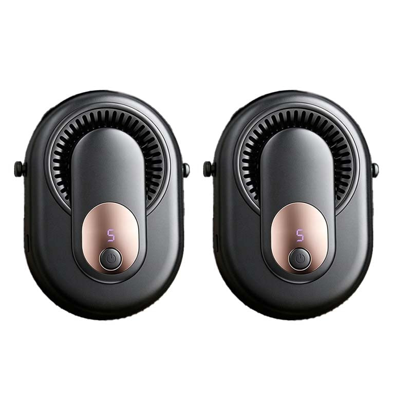 💨Časovno omejen 50 % popust🔋 Prenosni ventilator za pas 4 v 1 s 5 nastavitvami hitrosti in digitalnim LED zaslonom za hlajenje