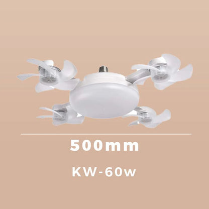 🪞Neviditeľné skladacie stropné svietidlo s ventilátorom｜Kombinácia svetla a ventilátora vyzerá skvele aj na nízkych stropoch✨
