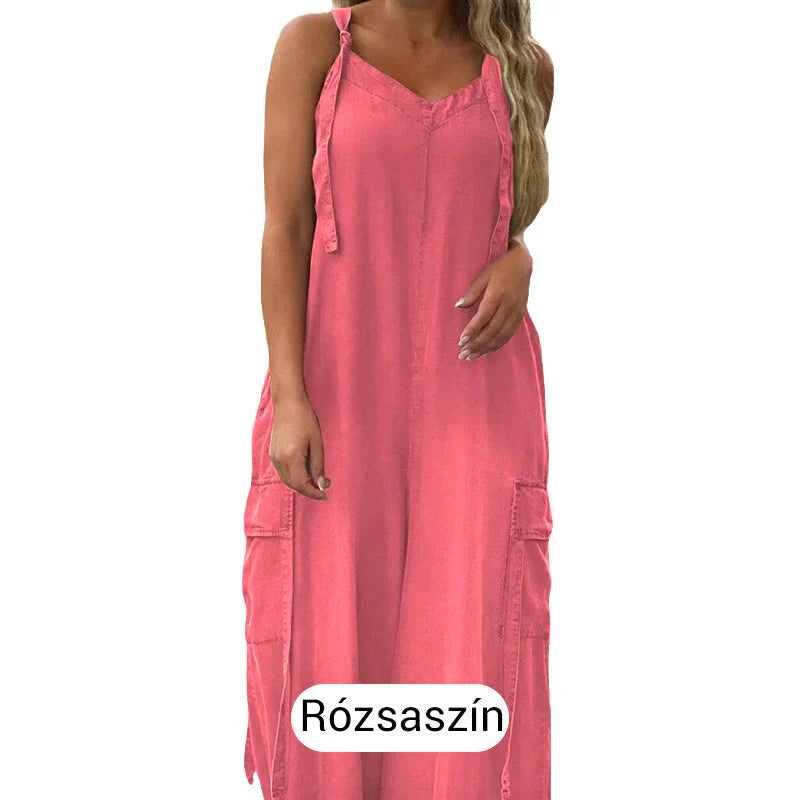 👗Dámske voľné nohavice s širokými nohavicami a vreckami