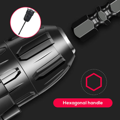 Sada 4-hranných krížových vrtákov, 7 ks