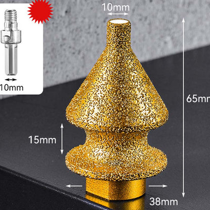 ⚙️Diamantová brúsna hlavica pre brúsku – multifunkčná, s tvrdo spájanými diamantmi, upevnenie M10 🔧