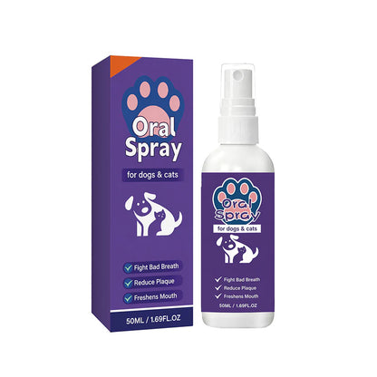 ✨Refreshing breath spray for cats and dogs｜Eliminates odors and promotes oral hygiene🐶🐱