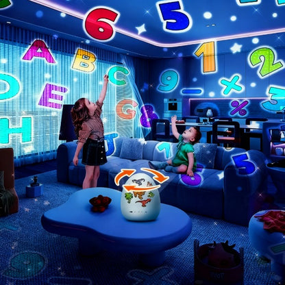 Časovno omejen 50 % popust 💤DINODREAM glasbeni projektor nočna lučka, dinozaver zvezdno nebo morska deklica sanjska pomoč pri spanju🌌