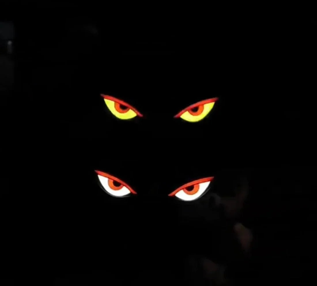🔥Posledný deň – zľava 49 % – 🚗Solárna LED lampa do auta Demon Eye