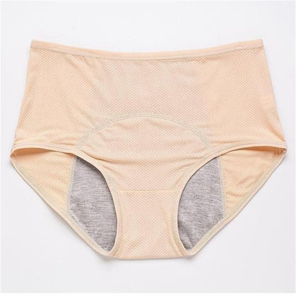 Časovno omejen 50 % popust💧 Troslojne menstrualne hlačke z visokim pasom, ki zadržujejo vlago, neprepustno spodnje perilo za močan tok, menstruacijo in po porodu🩸