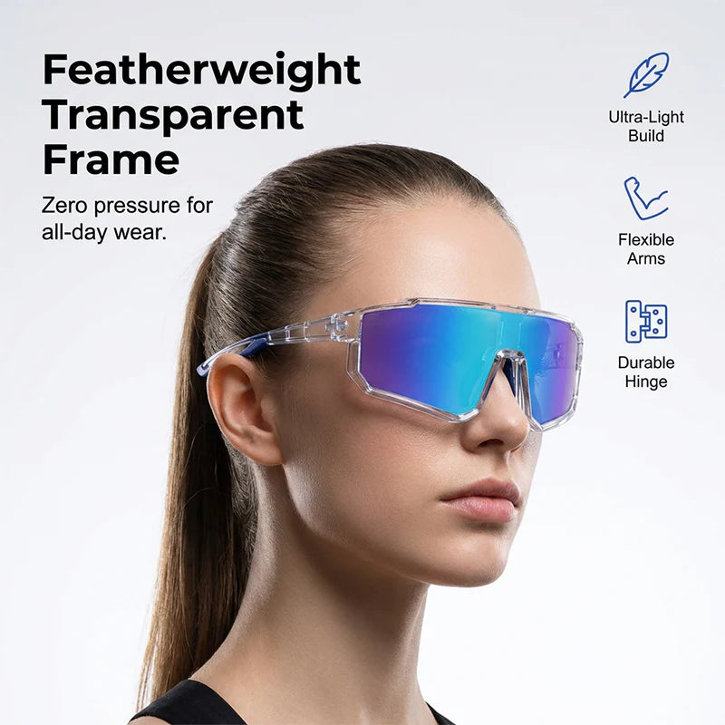 🚴Inteligentné fotochromatické športové okuliare｜Jeden pár je všetko, čo potrebujete na outdoorové aktivity☀️🕶️