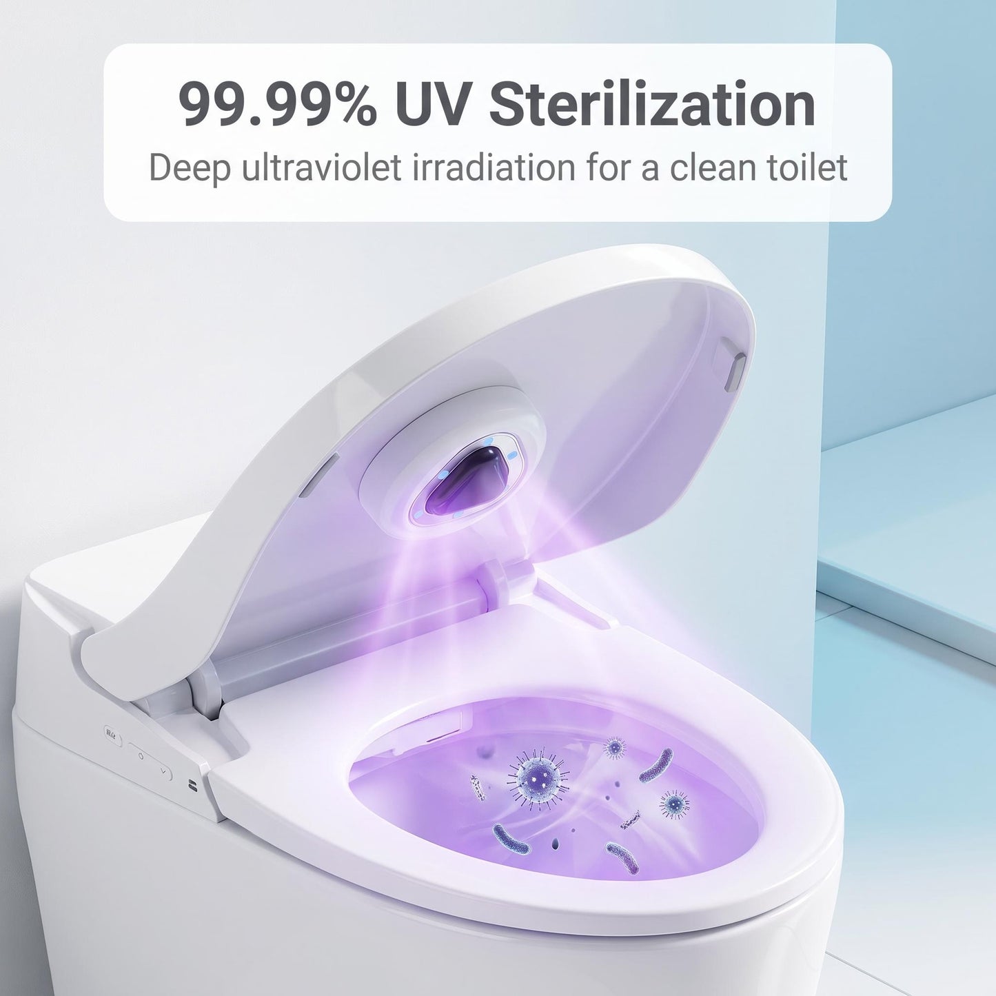 Časovno omejen 50 % popust! 💡 Pametni UV sterilizator za stranišča - 99,99 % samodejna sterilizacija in čudež odstranjevanja vonjav! 🦠