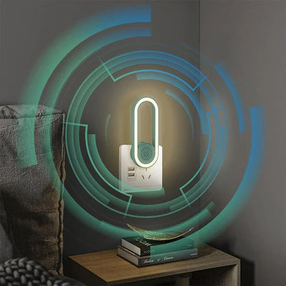 Inteligentné LED svietidlo proti komárom
