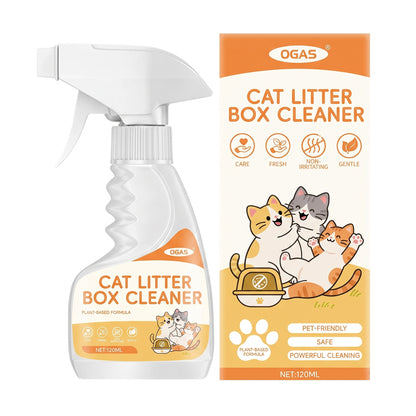 Časovo obmedzená 50% zľava 🐱 Čistič mačacej toalety | Jemné odstránenie zápachu, neublíži vašej mačke ✨🌿