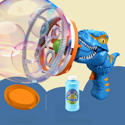 🎁 Elektrický reťazový stroj na fúkanie veľkých bublín – Neustále kúzlo, úžasná podívaná 🌿🦖