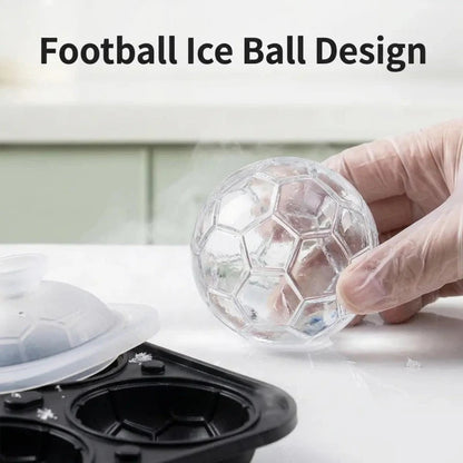 ⚽ Časovo obmedzená udalosť 🔥 Silikónová forma na ľad v tvare lopty – perfektné kocky ľadu do letných nápojov 🧊⚽✨