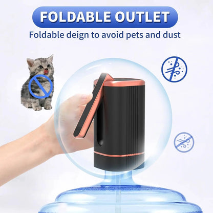 💧Automatické dávkovacie vodné čerpadlo｜Skladacia prachotesná vodná tryska pre maximálnu hygienu🏠
