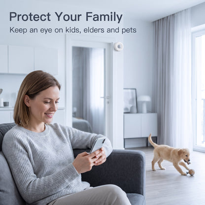 🤍Časovo obmedzená zľava 50 %📱Inteligentné WiFi indukčné alarmové zariadenie pre ľudské telo, diaľkový monitor proti krádeži v reálnom čase s aplikáciou