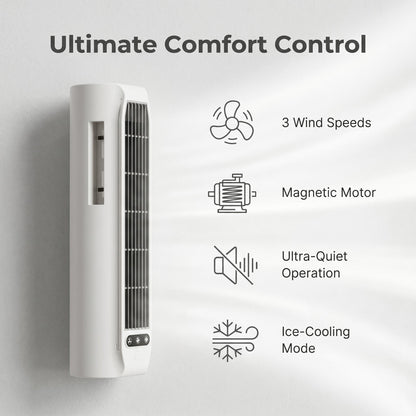 Časovo obmedzená ponuka 🍳 3-v-1 bezlopatkový cirkulačný ventilátor | Chladivý účinok, určený pre kuchyňu 💨🏠