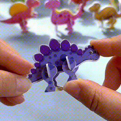 🎠Zabava za najmlajše! Naredi sam 3D risana sestavljanka | ROKR